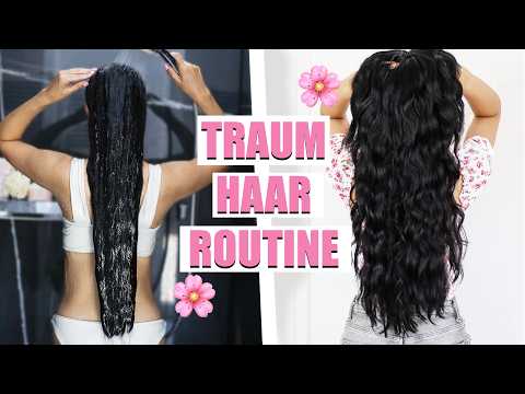 HAIR ROUTINE 2026 + HEATLESS CURLS 🌸 LONG HAIR, NATURAL CARE | KINDOFROSY