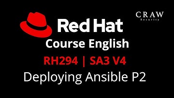 RedHat Course English | RH294 | SA3 V4 | Deploying Ansible P2 | RedHat | C39 #redhatlinux