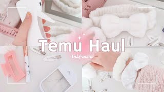 Temu Haul | Selfcare Items unboxing ₊˚⊹ ᰔ