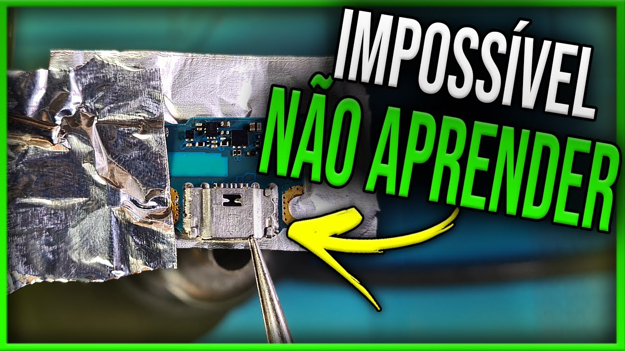Como Trocar Conector de Carga de Celular! (Aulão Ultra Explicado)