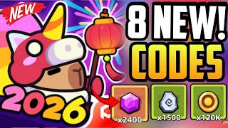 ⚠️SUNDAY!⚡CODES⚠️CAPYBARA GO REDEEM CODES 2026 - CAPYBARA GO PROMO CODES 2026