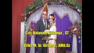 Pernikahan Adat Batak Cris Natanael Silitonga & Erika Margaretha Girsang.