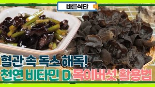 혈관 독소 해독돕는 천연 비타민D 목이버섯 활용법! MBN 210319 방송