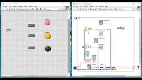 semaforo funcional con arduino y LabView