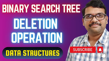 DS_41-Binary Search Tree Deletion | Step-by-Step Logic with Examples | DSA using C