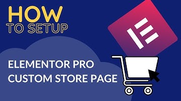 Build a custom Store Page with Elementor Pro