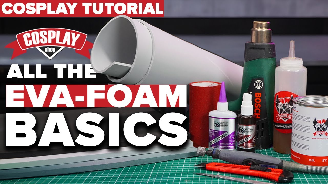 The EVA Foam Basics  Beginner's Cosplay Tutorial For Armor And