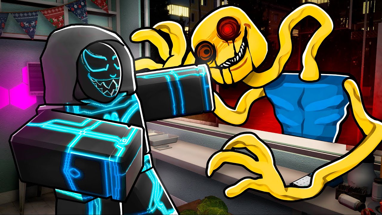 SURVIVING ROBLOX Roblox Scary Shawarma Kiosk: The ANOMALY