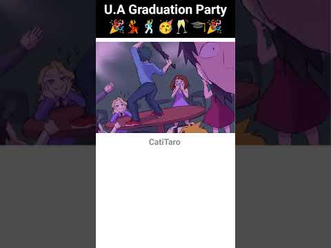 MHA Graduation Party 😂😂 #short #anime #memes #mha