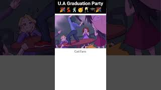 MHA Graduation Party 😂😂 #short #anime #memes #mha screenshot 2