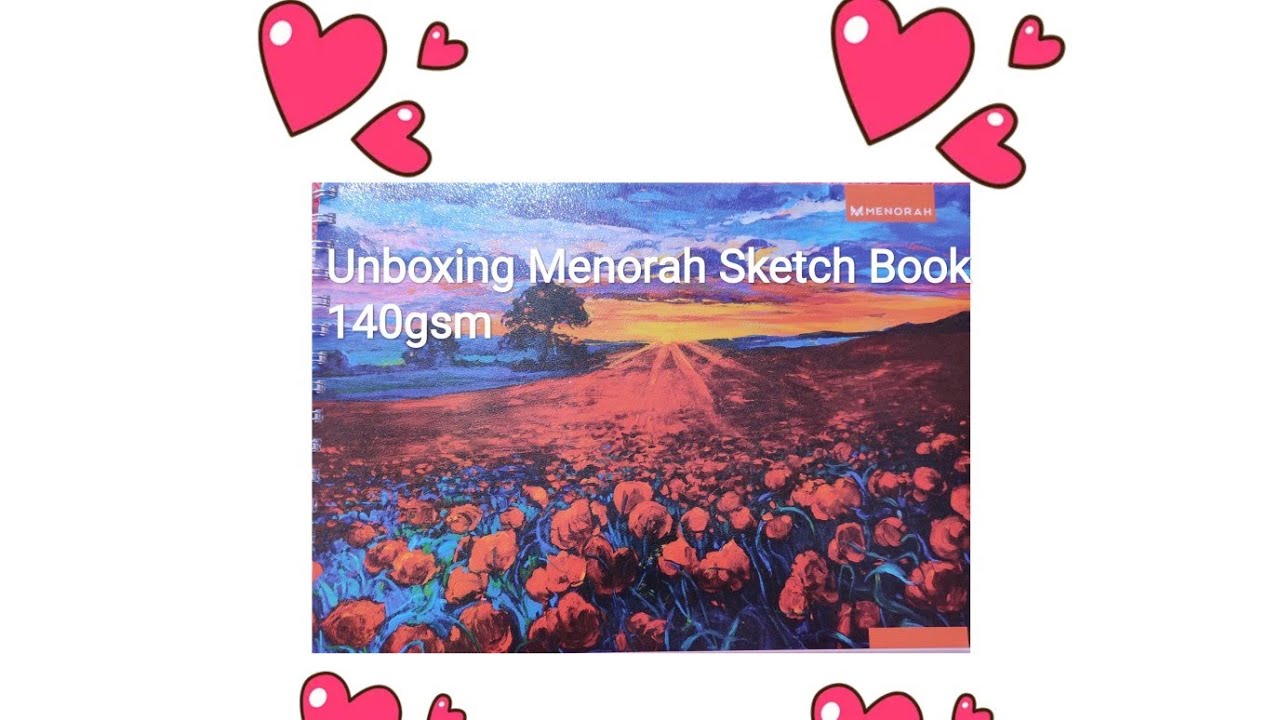Menorah A4 Sketch Book 140gsm 😍 YouTube