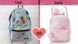 Lisa or Lena ( would u rather) PoKeUnicorn back to school 🏫