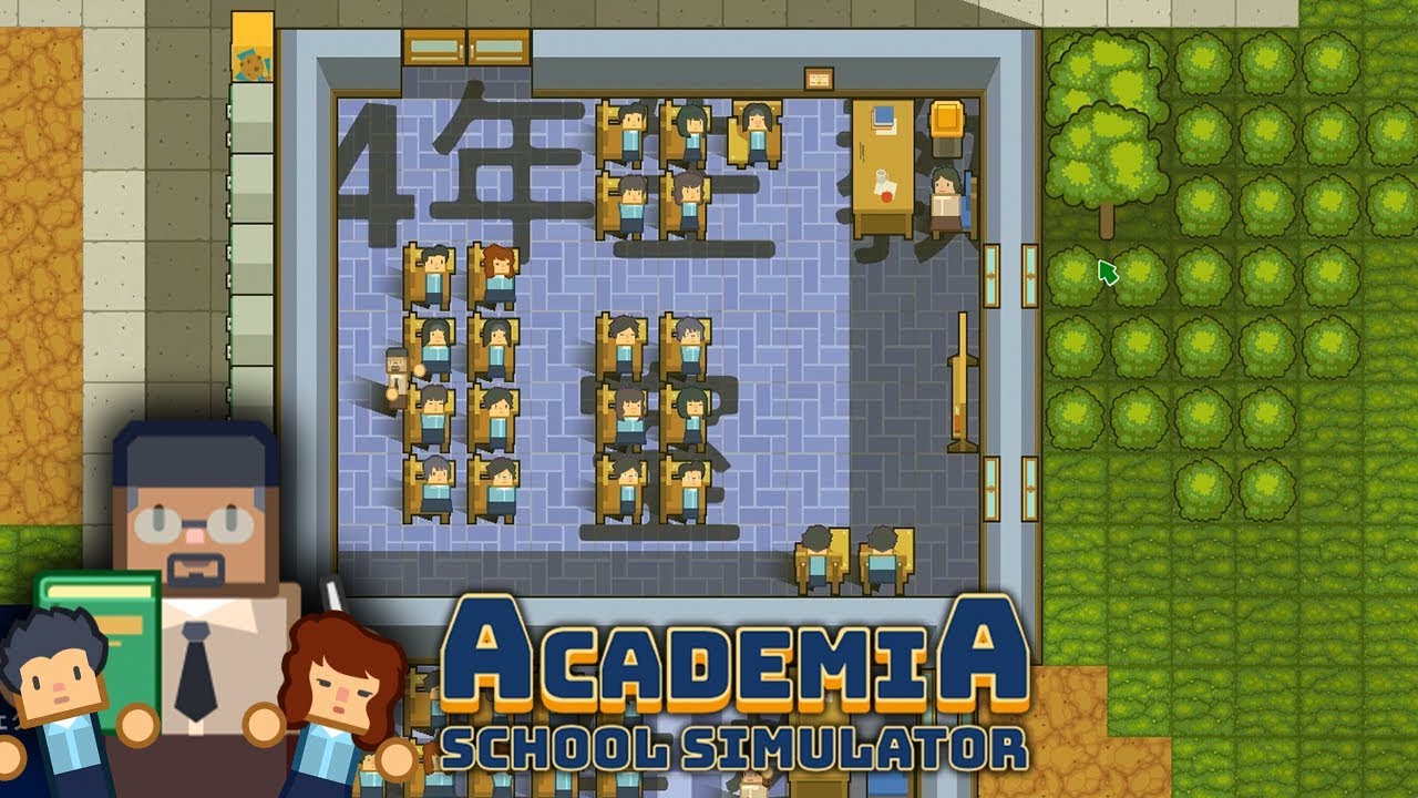 Academia School Simulator 1 シミュレーション マネージメント 実況 Youtube