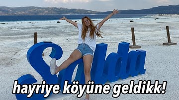 Salda gölü vlog