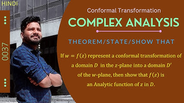 If 𝑓(𝑧) shows Conformal transformation in 𝑧 plane into 𝑤 plane then show 𝑓 (𝑧) is Analytic function.