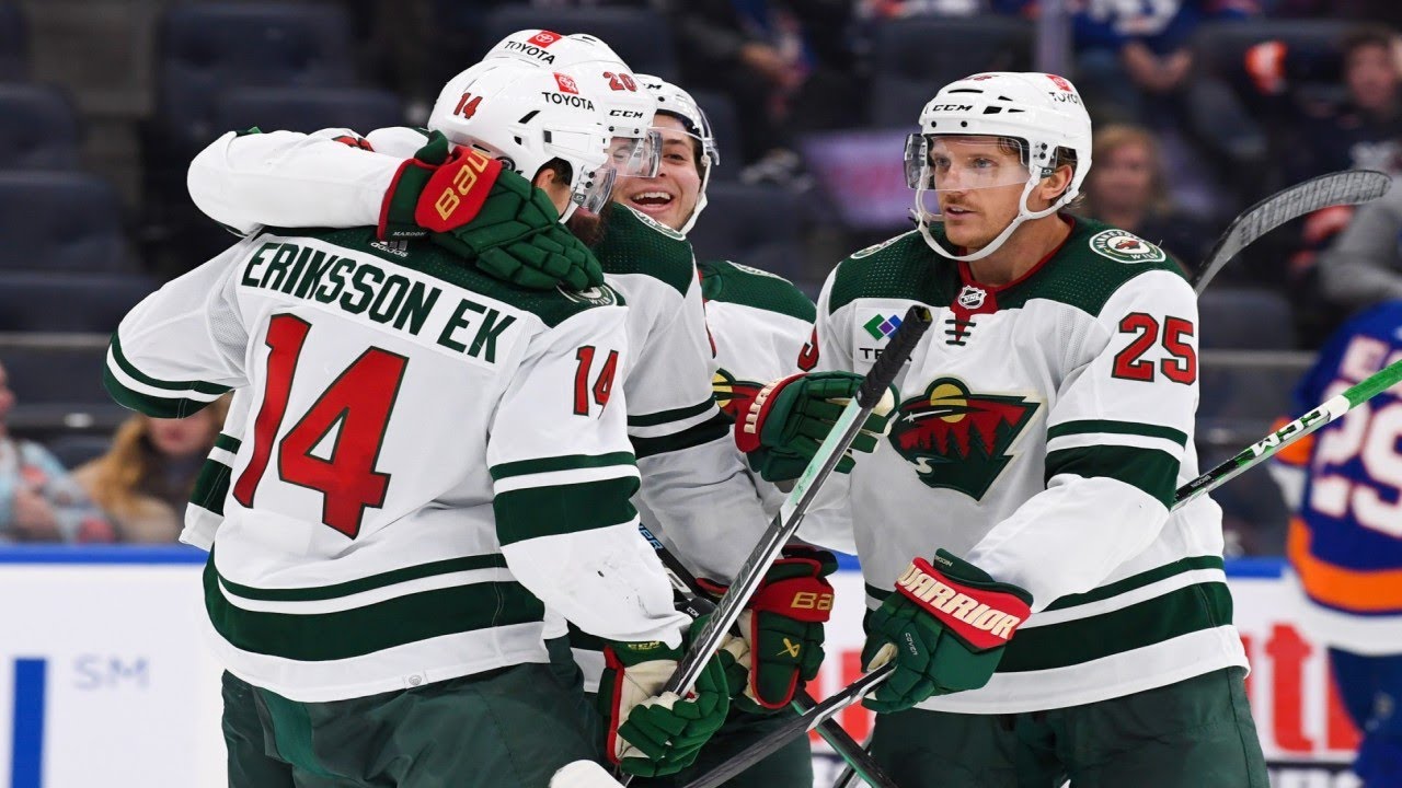Wild Breakaway: Minnesota Wild rally to beat Islanders - YouTube
