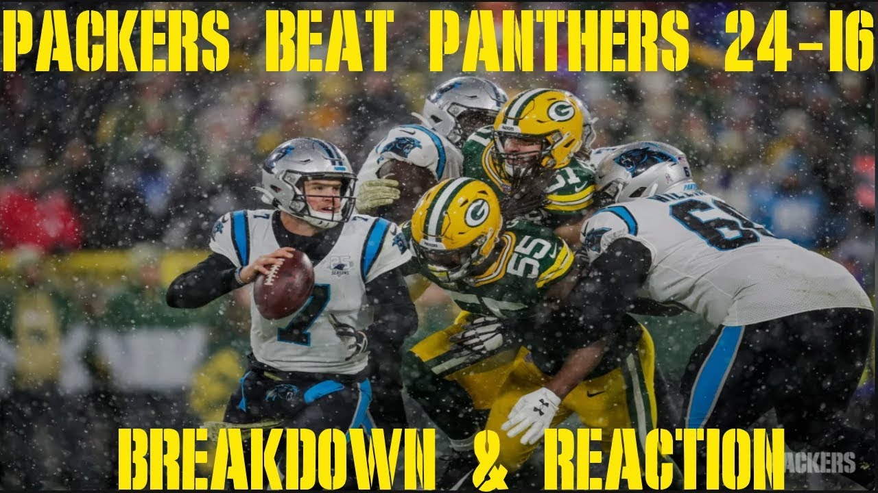 Good, bad and ugly from Packers' 24-16 win over Panthers