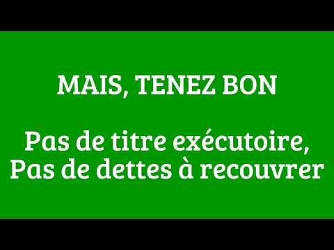 Vidéo: Comment Légalement Ne Pas Payer Un Prêt à Une Banque