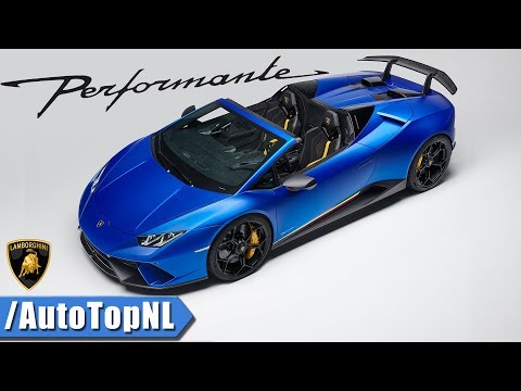 Lamborghini Huracan Performante Spyder LOOKS & SOUND | Geneva Motorshow 2018