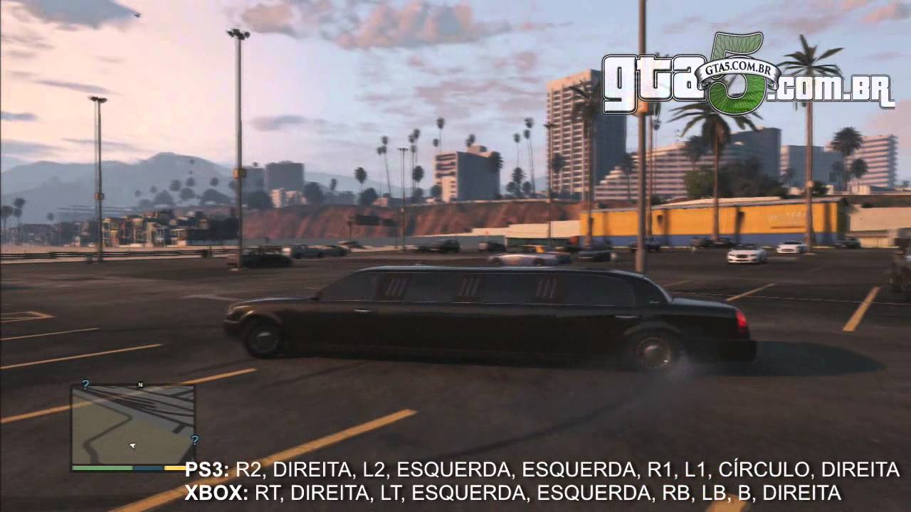 Código da limousine Stretch do GTA San Andreas 