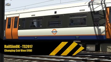 How to change Cab View (FOV) in Train Simulator 2017