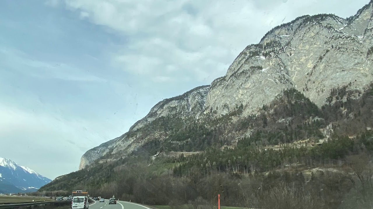 Drive from Innsbruck Airport to Munich Airport 29/2/2020 YouTube