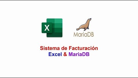 Presentación Excel MariaDB