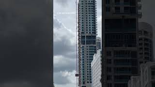 Famous Construction elevator on outside of tall building Wealth