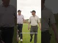"Golf is a game of pureness and character, and I think whiskey is very much the same."