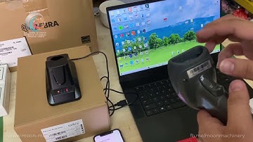 Syble XB-6266MBT 2D Cordless Bluetooth Barcode Scanner