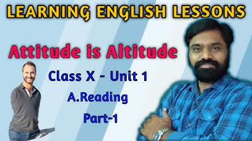 Attitude is altitude