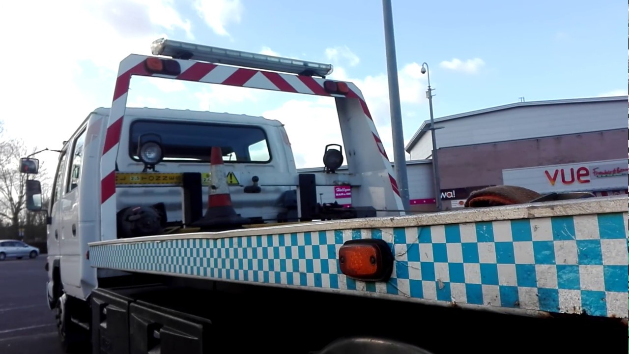 2005 Isuzu NQR 70 Tilt slide hydraulic speclift operation