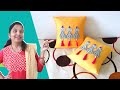 Pillow Sewing from Old Clothes &amp; Old Saree l DIY Saree l Sonali&#39;s Creations