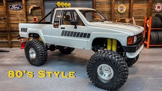 Dual Shocks! 80's Show Truck Build, The New RC4wd TF2 Yota Xtra Cab, Part 2