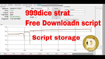 Free Dicebot script v4 playing 999dice - Profit in quick short term - Check description