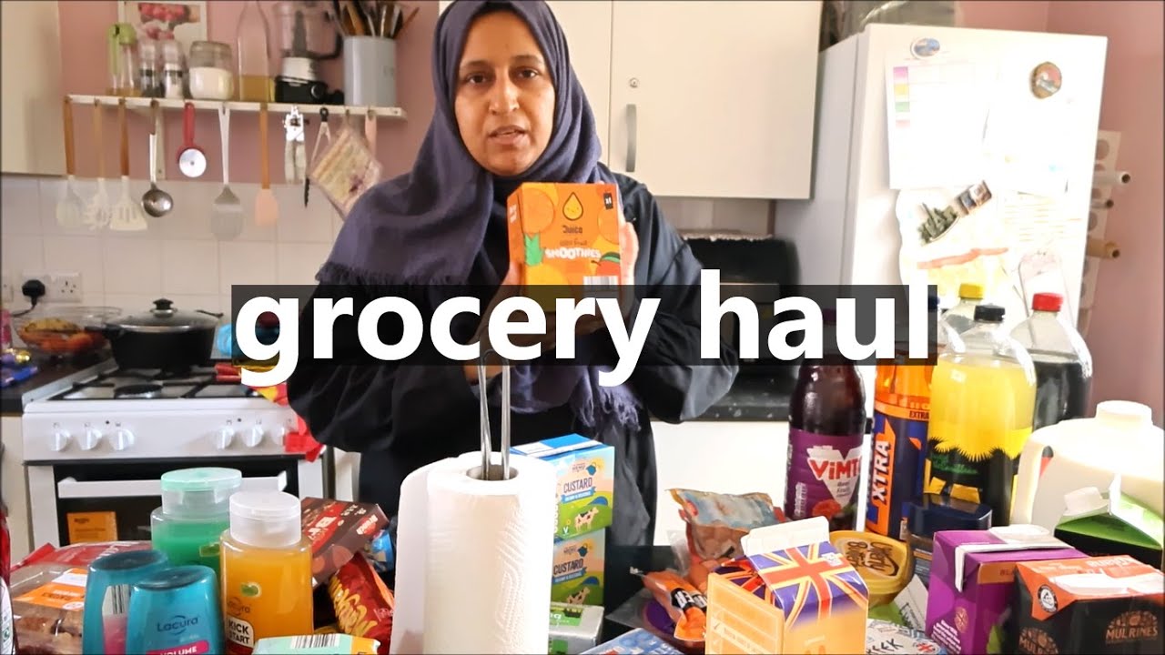 еженедельный закуп продуктов для семьи из 9 человек