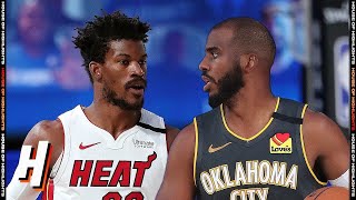 Miami Heat vs Oklahoma City Thunder - Full Game Highlights August 12, 2020 NBA Restart