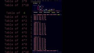 JavaScript 2-5 table code #tarunhubcode #taruncodehub #coding #CbyTarun #coding #htmlcss #javascript