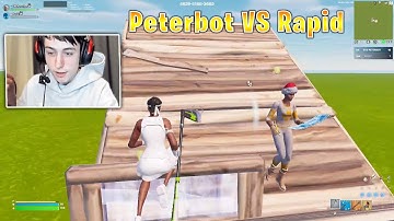 Peterbot vs Rapid 1v1 Buildfights & Zone Wars!