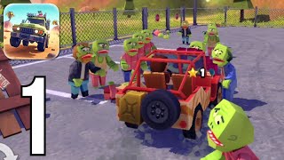 Zombie Offroad Safari - Gameplay Part 1 - Harbor (100%) screenshot 5