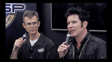 Warren Huart at McDSP booth NAMM 2018