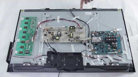 LCD TV Repair Tutorial   T Con Board Common Symptoms & Solutions   How to Replace T Con Board