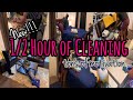 30 minutes of cleaning// real life cleaning// speed cleaning// cleaning motivation