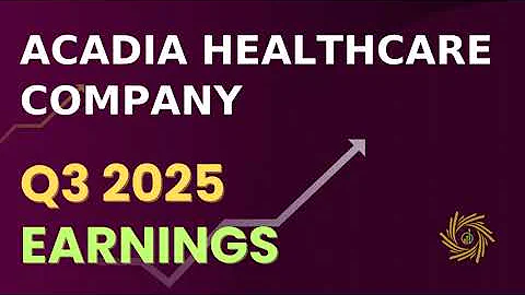 Acadia Healthcare Company, Inc  ACHC Q3 2025 Earnings Call