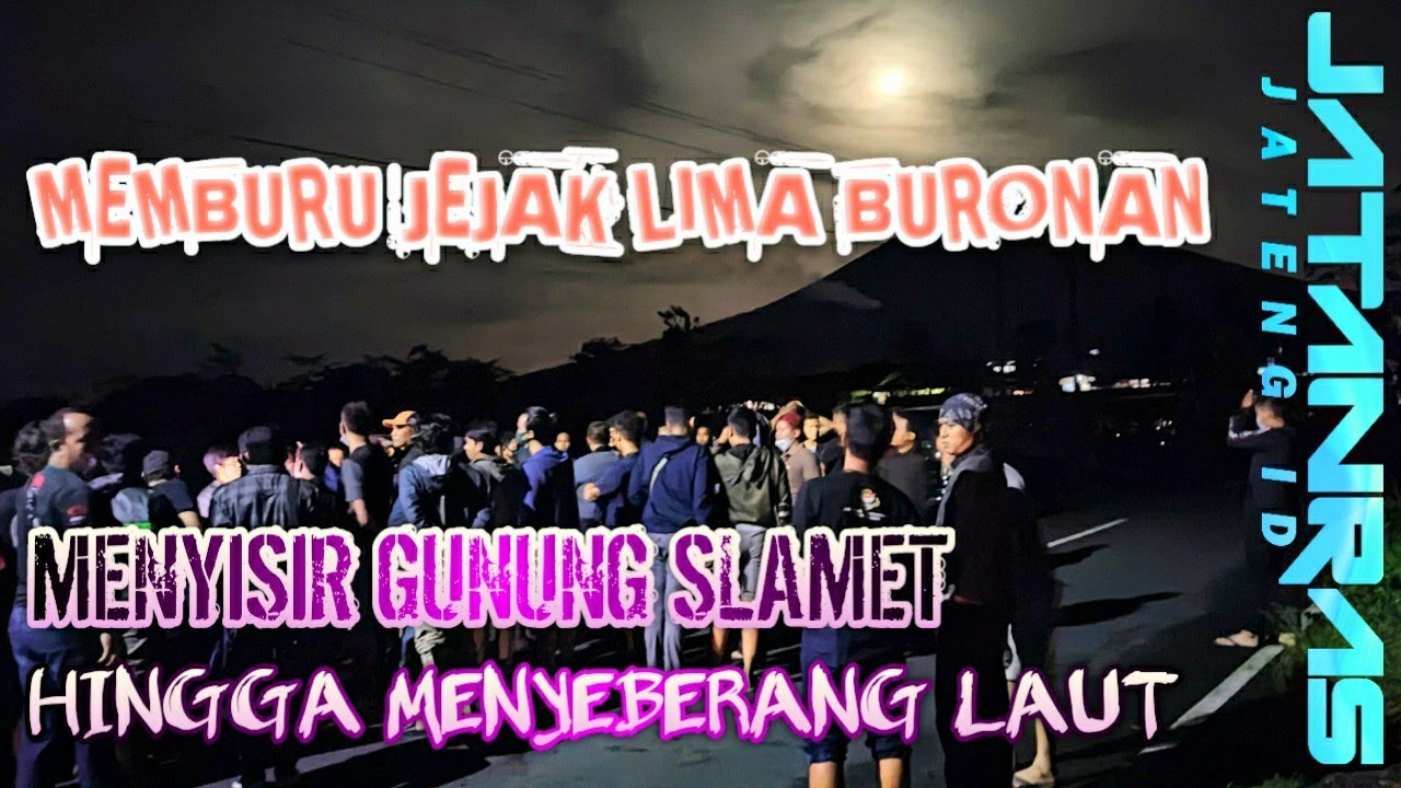 AKHIR PELARIAN LIMA BURONAN DI PURBALINGGA