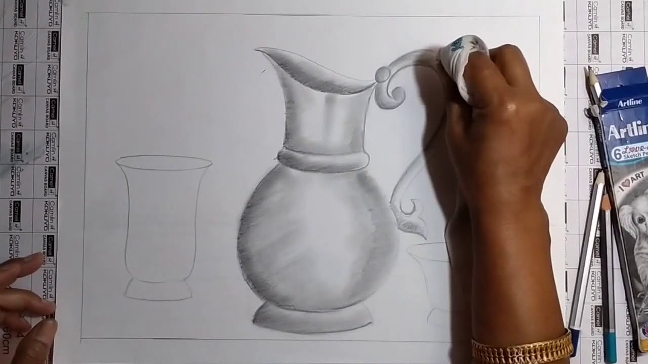 How to Draw Stilllife for Beginners YouTube