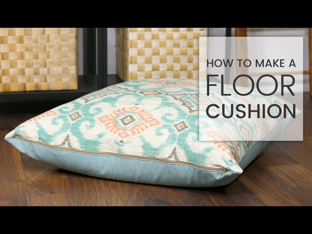 DIY Giant Floor Pillows