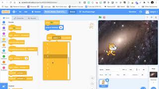 Rotate a sprite in Scratch