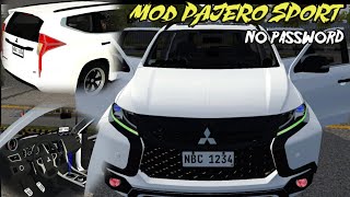 MOD PAJERO SPORT BUSSID!!mod bussid Mitsubishi Pajero sport 2017 no password