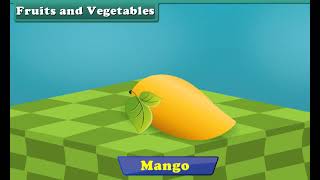 Explore Fruits and Vegetables | Fun Learning for KG Kids | General Knowledge | English Language